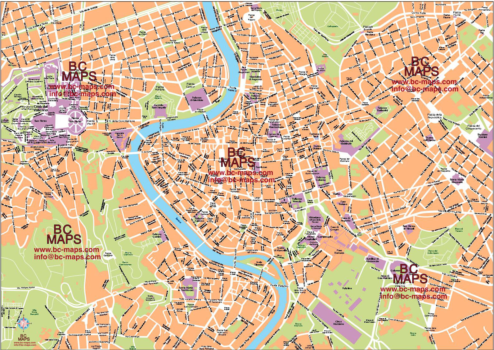 Roma Mapa